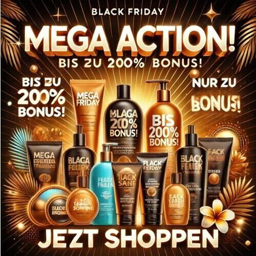 Black Friday mega Aktion - 200%